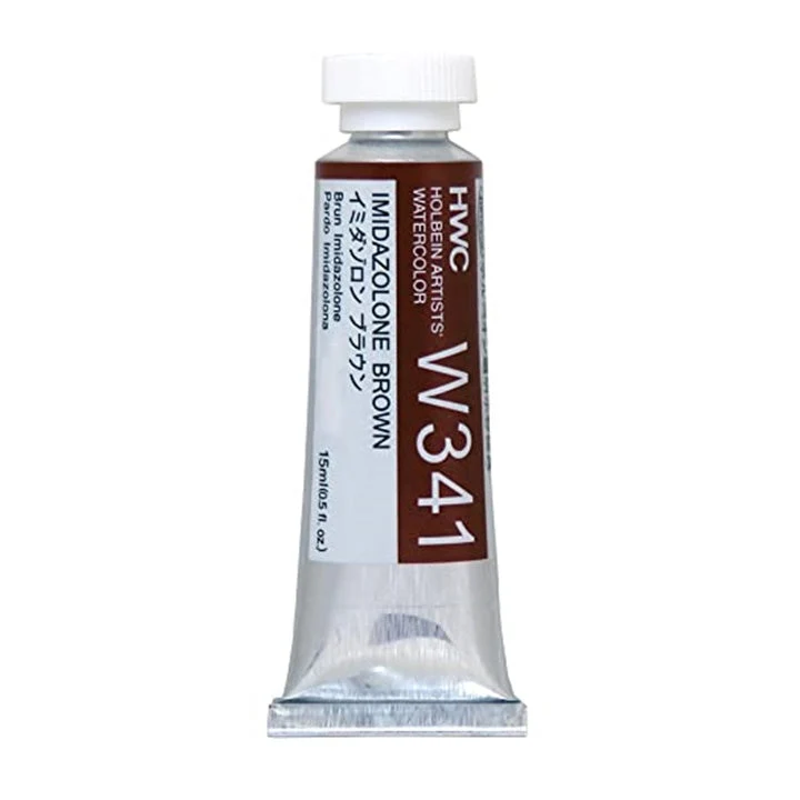 Profesionalne akvarelne barve Holbein Artists 15 ml | rjavi odtenki
