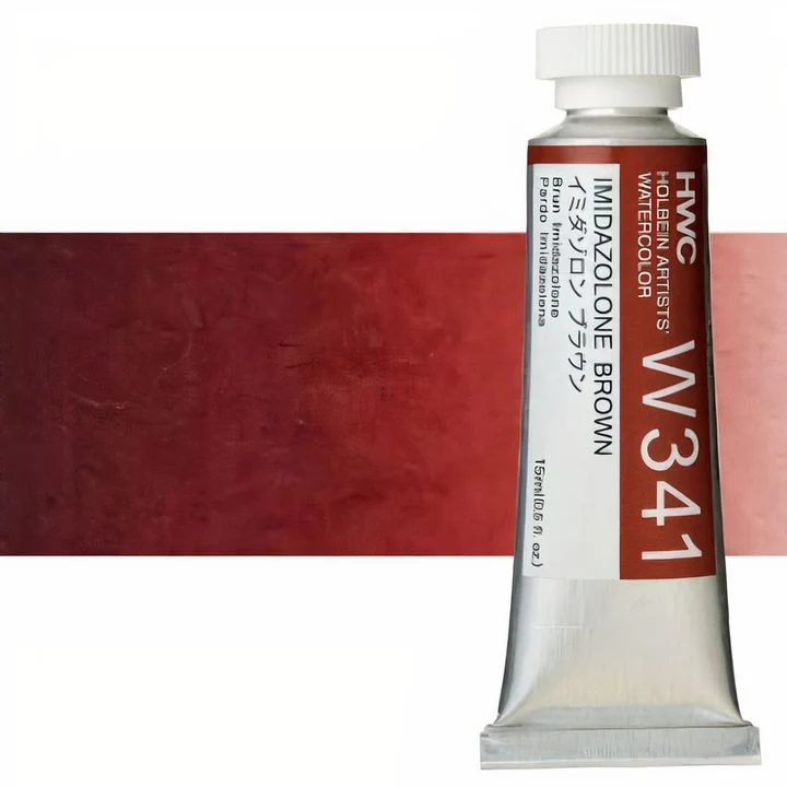 Profesionalne akvarelne barve Holbein Artists 15 ml | rjavi odtenki