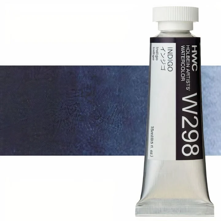 Profesionalne akvarelne barve Holbein Artists 15 ml | modri odtenki