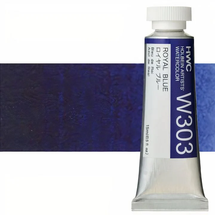 Profesionalne akvarelne barve Holbein Artists 15 ml | modri odtenki