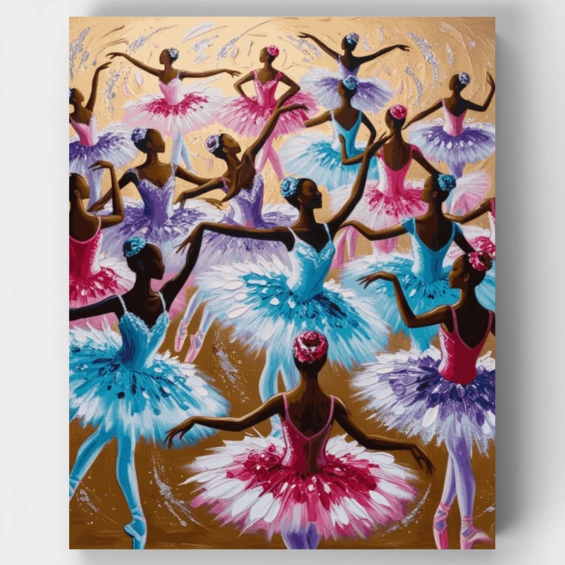 Dance Whirlwind - Paint by Numbers Kit