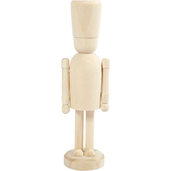 Lesena figurica za dekoracijo - Hrestač 18 cm