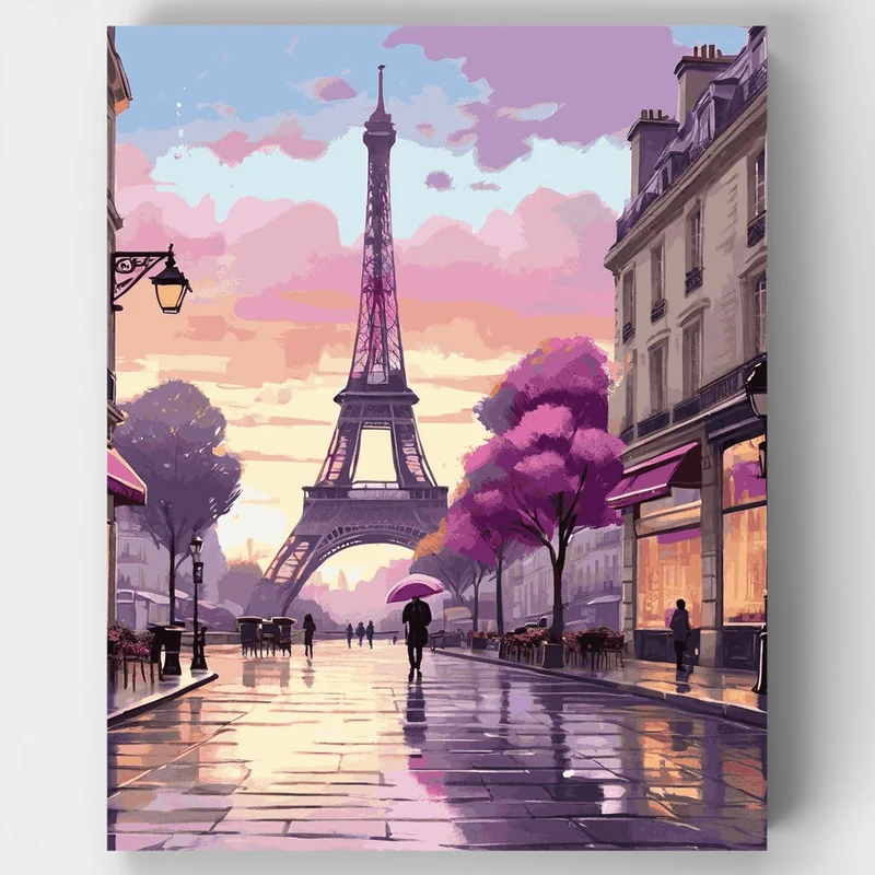 Parisian Evening - Paint by Numbers Kit