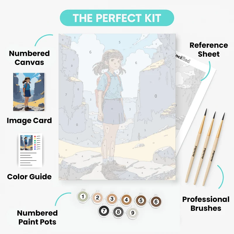 Mountain Adventure - Paint by Numbers Kit