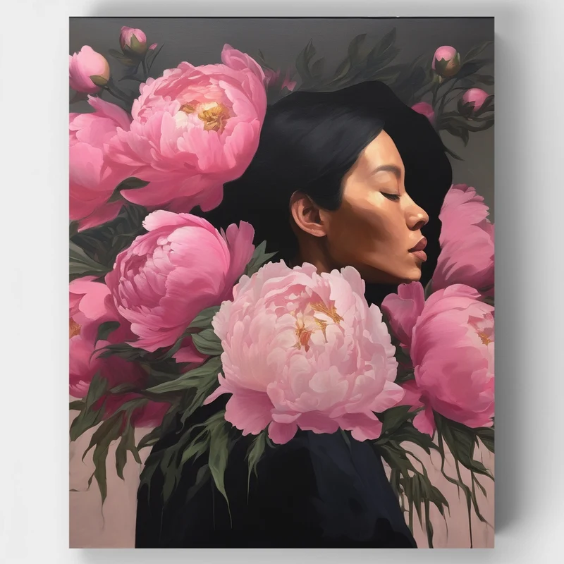 Bloom Embrace - Paint by Numbers Kit