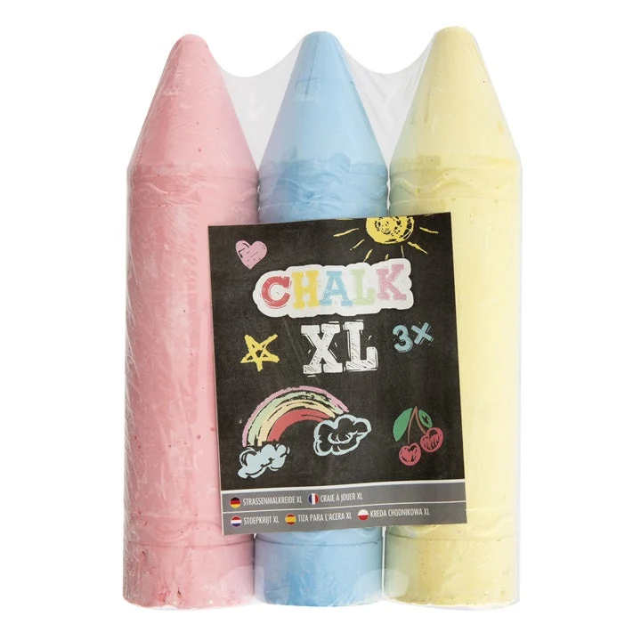 XL krede za pločnik 3 kom