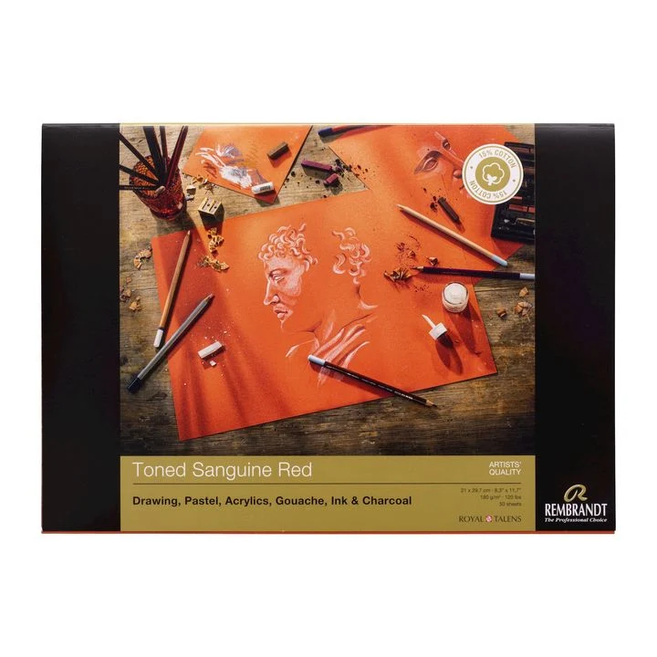 Tonirani papir Rembrandt Sanguine Red