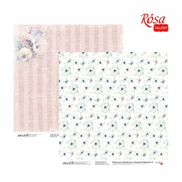 Papirji za scrapbooking 30.48 x 30.48 cm Emotion and Romance