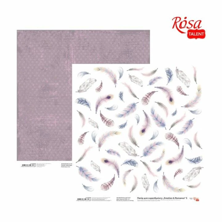 Papirji za scrapbooking 30.48 x 30.48 cm Emotion and Romance