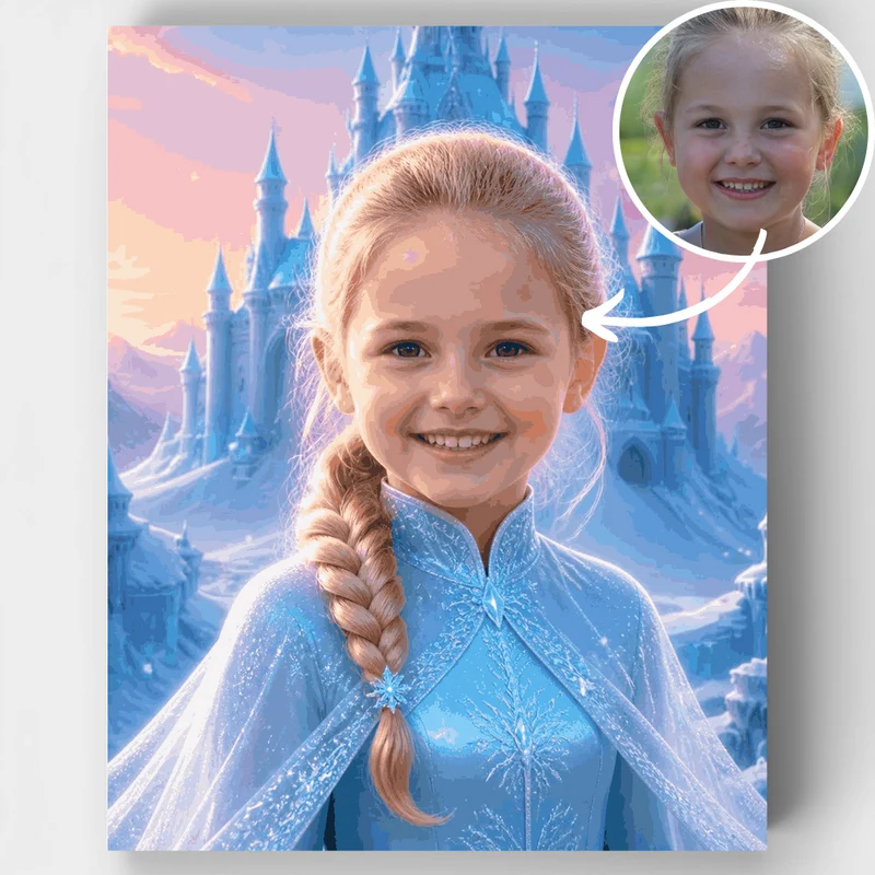 Winter's Magic - Custom Paint by Numbers Kit