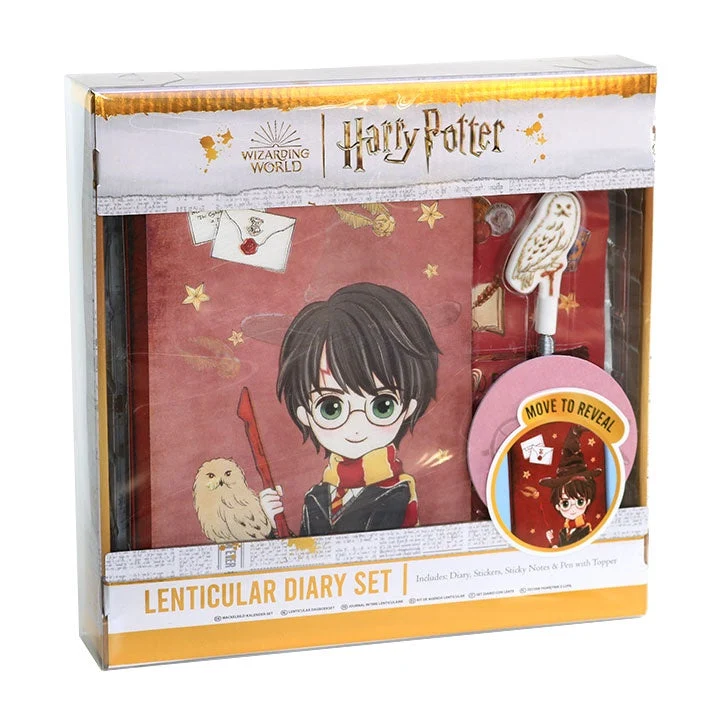 Zvezek Harry Potter - komplet s pripomočki 4 kosi