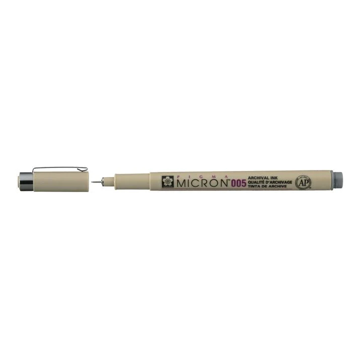 Tehnički flomaster SAKURA Pigma Micron tamnosivi