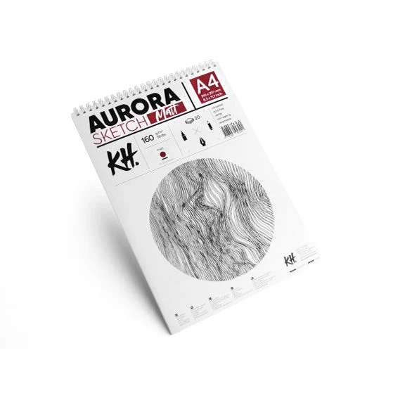 Blok za skiciranje AURORA matt [160g] – 20 listova