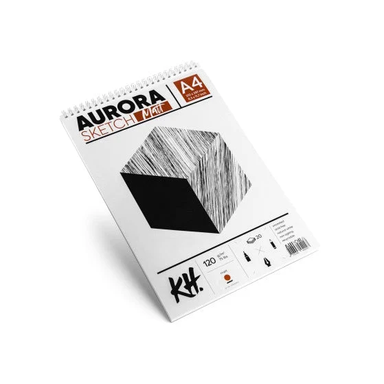 Blok za skiciranje AURORA matt [120g] – 20 listova