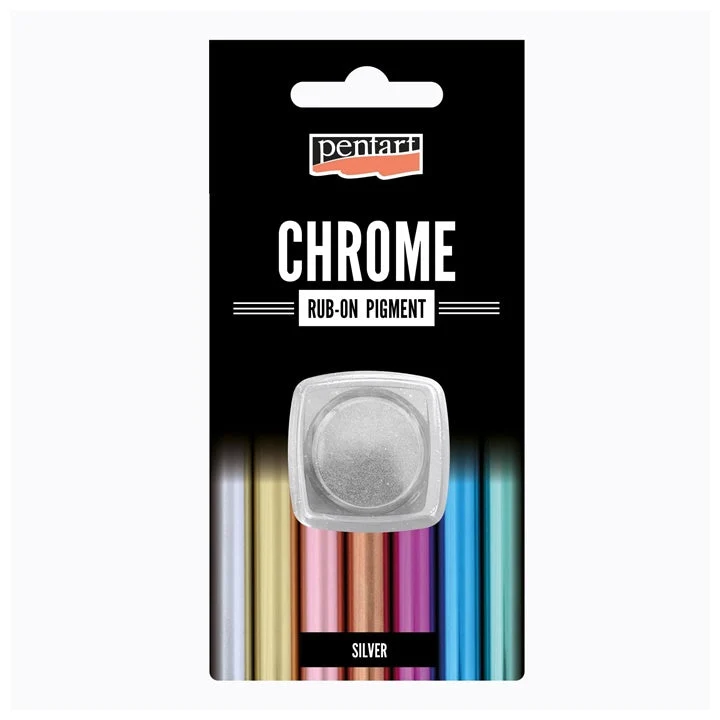 Rub-on kromirani prah Pentart 0.5 g