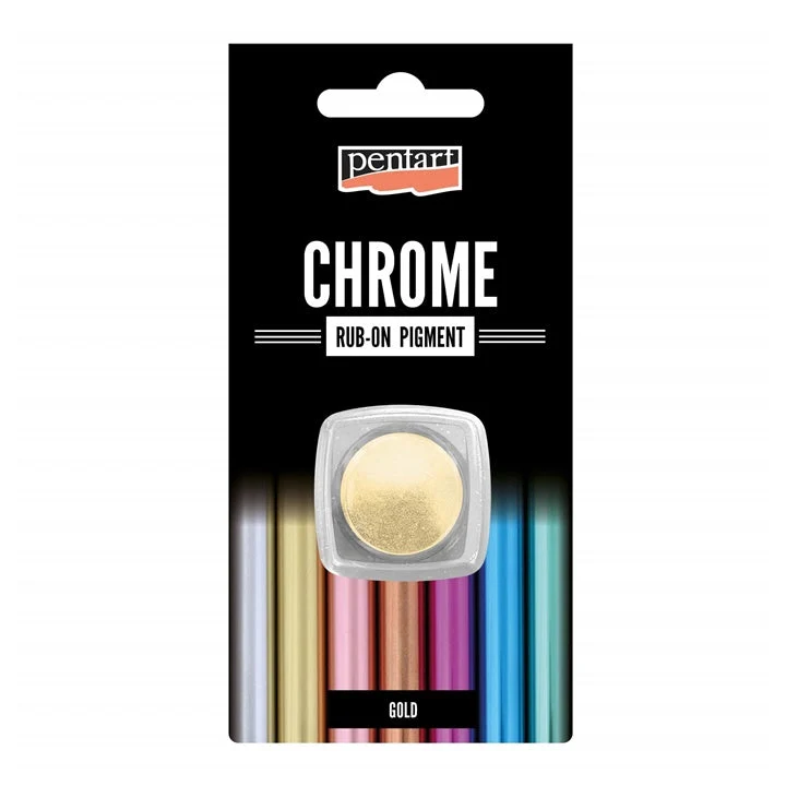 Rub-on kromirani prah Pentart 0.5 g