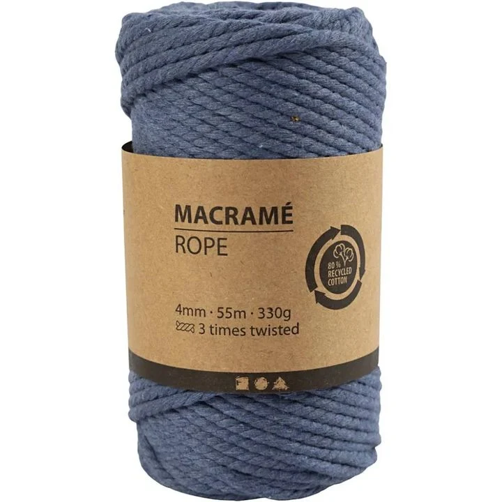 Špaga za makrame 4 mm x 55 m