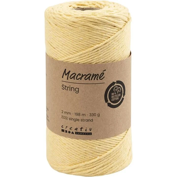 Špaga za makrame 2 mm x 198 m