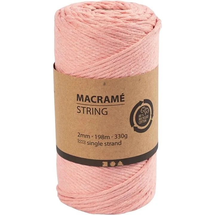 Špaga za makrame 2 mm x 198 m