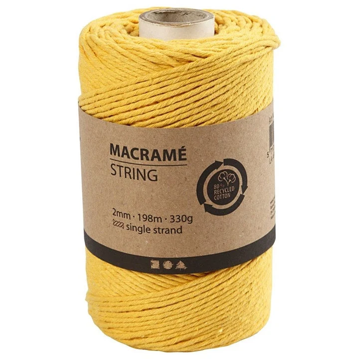Špaga za makrame 2 mm x 198 m