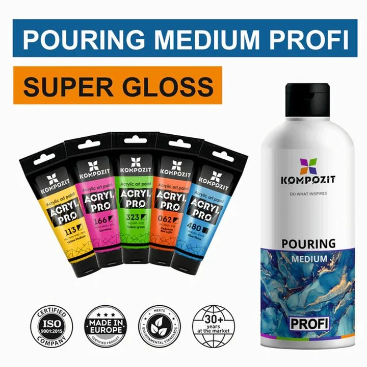 Profesionalni pouring medium PROFI od Kompozit