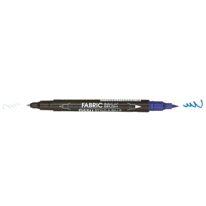 Marker za tekstil Marvy 122-S okrugli i kist vrh