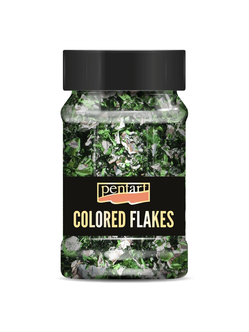 Metalik folija u listićima Pentart 100 ml