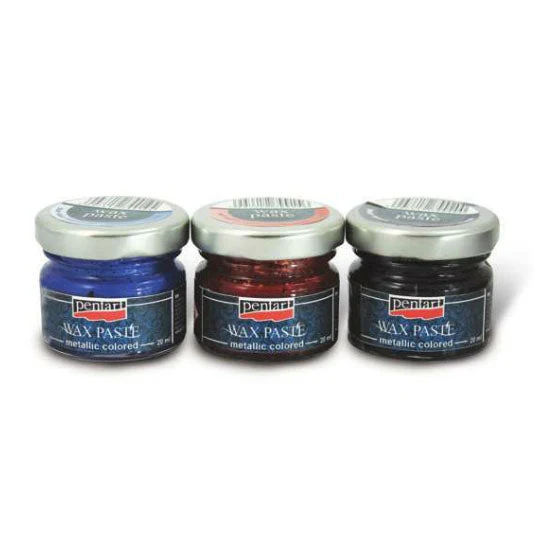 Metalik voskova pasta u boji 20 ml