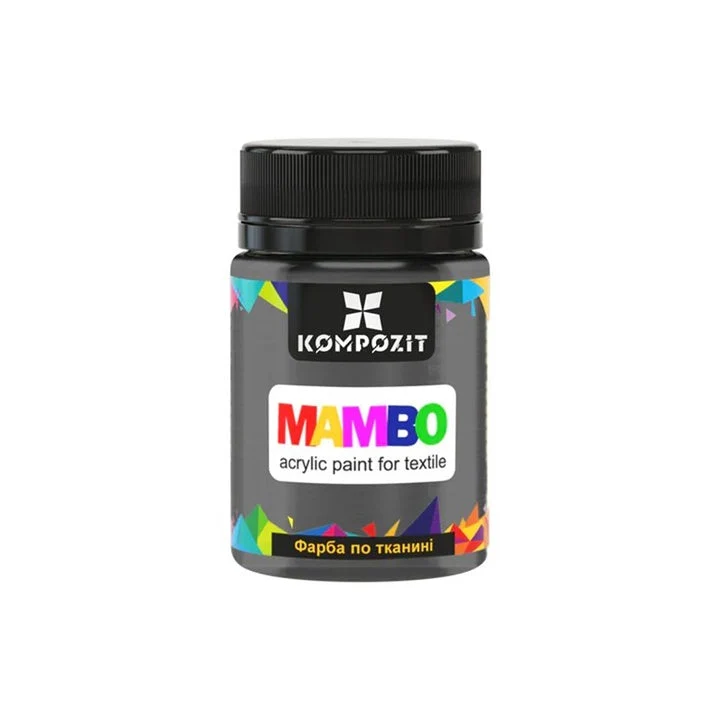 Metalik boja za tekstil i kožu MAMBO 50 ml