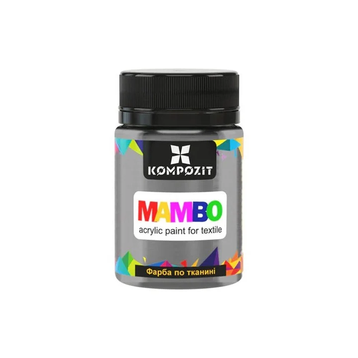 Metalik boja za tekstil i kožu MAMBO 50 ml