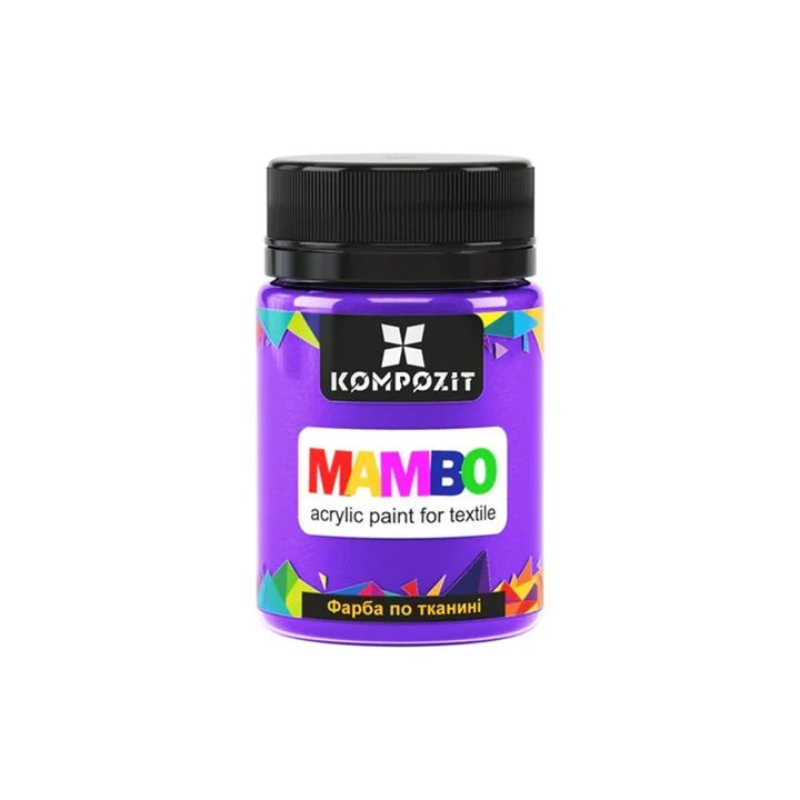 Metalik boja za tekstil i kožu MAMBO 50 ml