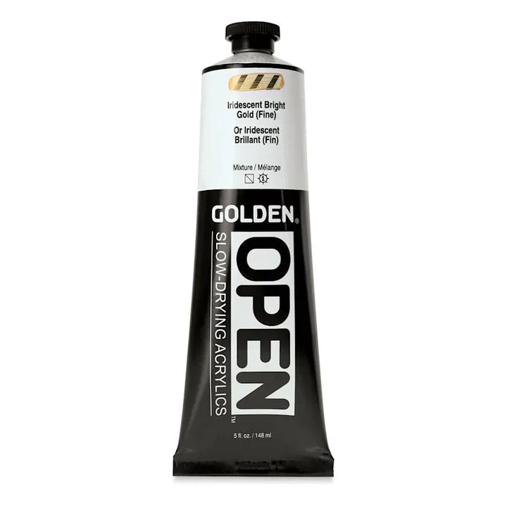 Akrilna boja GOLDEN OPEN Slow-Drying Iridescent 148 ml