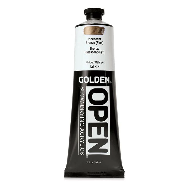 Akrilna boja GOLDEN OPEN Slow-Drying Iridescent 148 ml