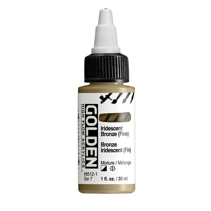 Akrilna boja GOLDEN High Flow Iridescent 30 ml