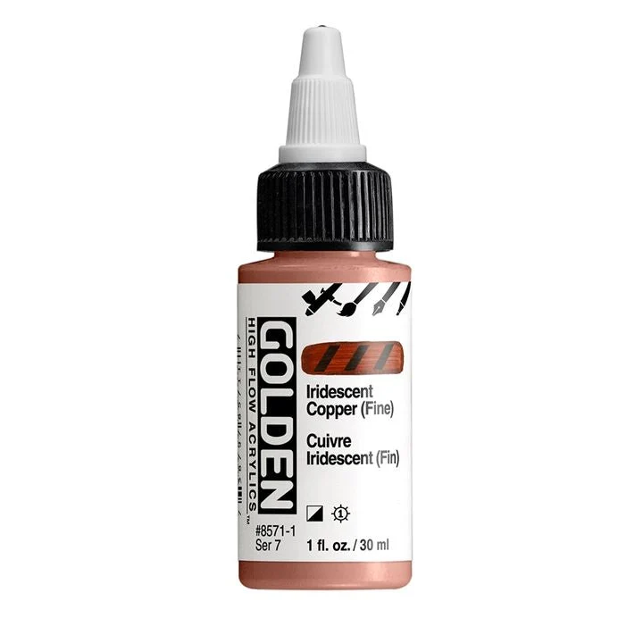 Akrilna boja GOLDEN High Flow Iridescent 30 ml