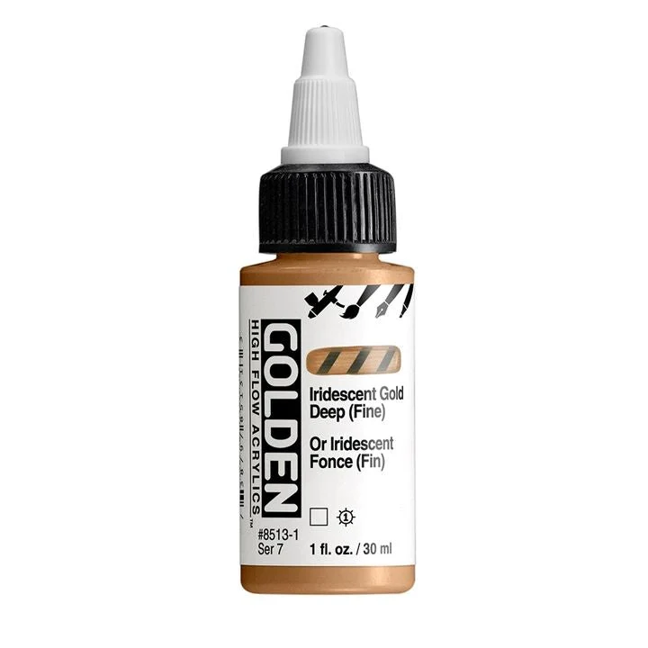 Akrilna boja GOLDEN High Flow Iridescent 30 ml