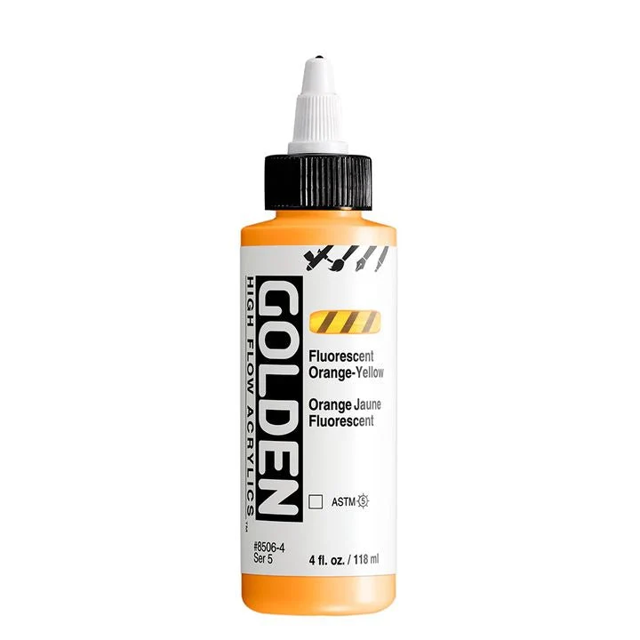 Akrilna boja GOLDEN High Flow Fluorescent 118 ml