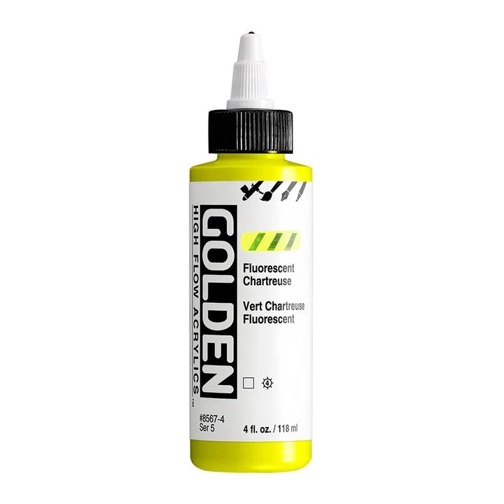 Akrilna boja GOLDEN High Flow Fluorescent 118 ml