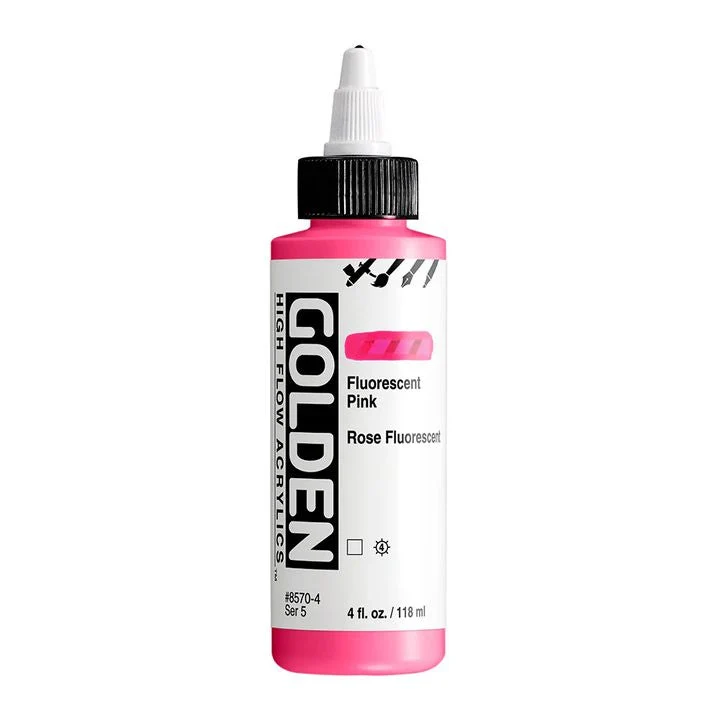 Akrilna boja GOLDEN High Flow Fluorescent 118 ml