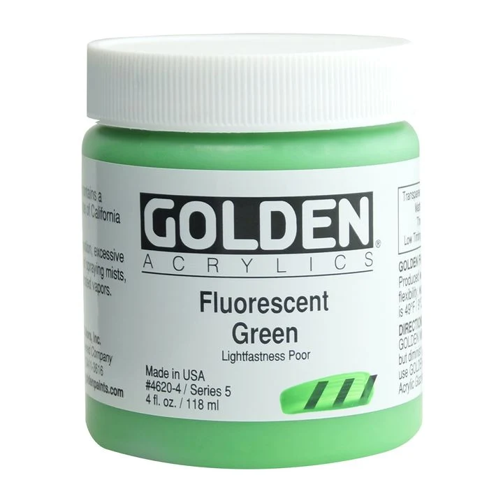 Akrilna boja GOLDEN Heavy Body Fluorescent 118 ml