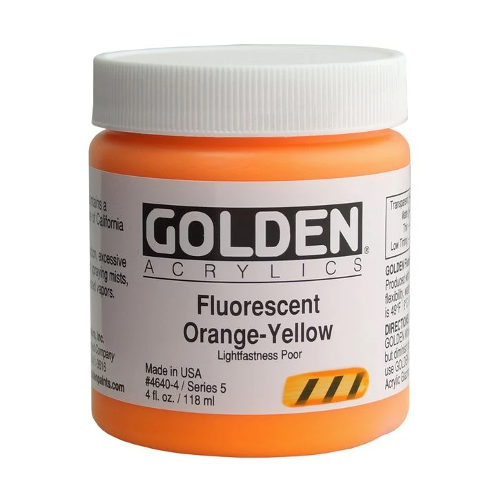 Akrilna boja GOLDEN Heavy Body Fluorescent 118 ml