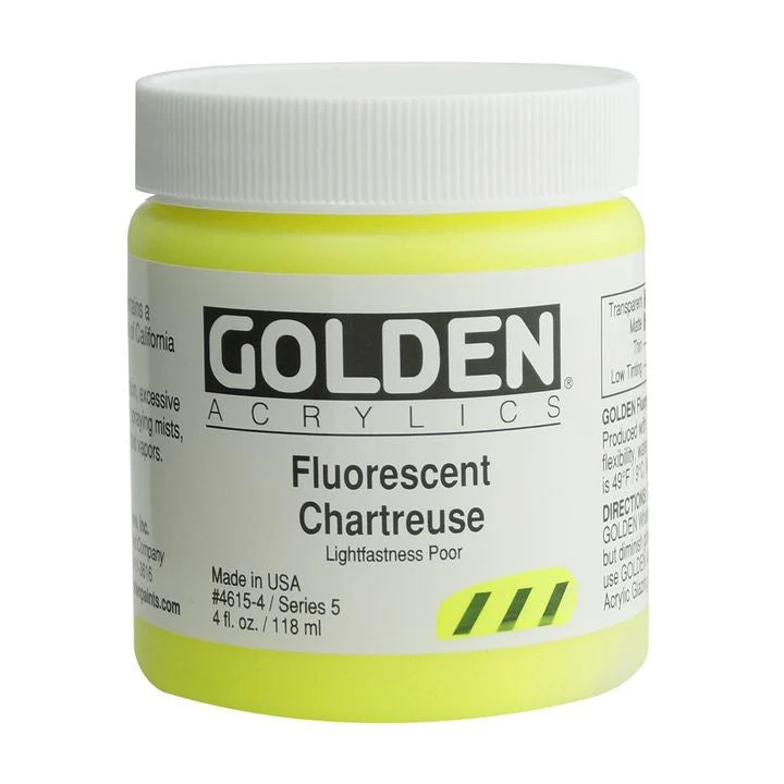 Akrilna boja GOLDEN Heavy Body Fluorescent 118 ml