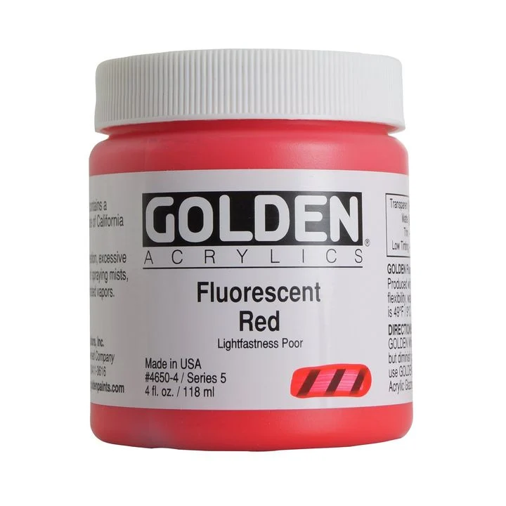 Akrilna boja GOLDEN Heavy Body Fluorescent 118 ml