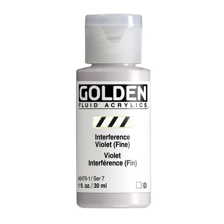 Akrilna boja GOLDEN Fluid Interference 30 ml