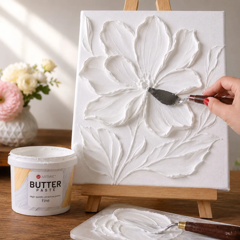 3D reljefna pasta za modeliranje ARTMIE Butter fina