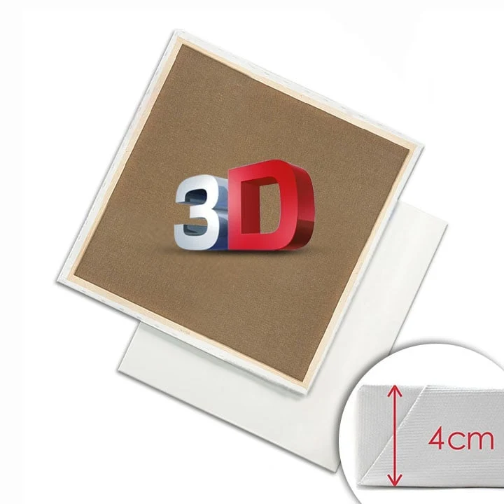 3D slikarsko platno na okviru PROFI