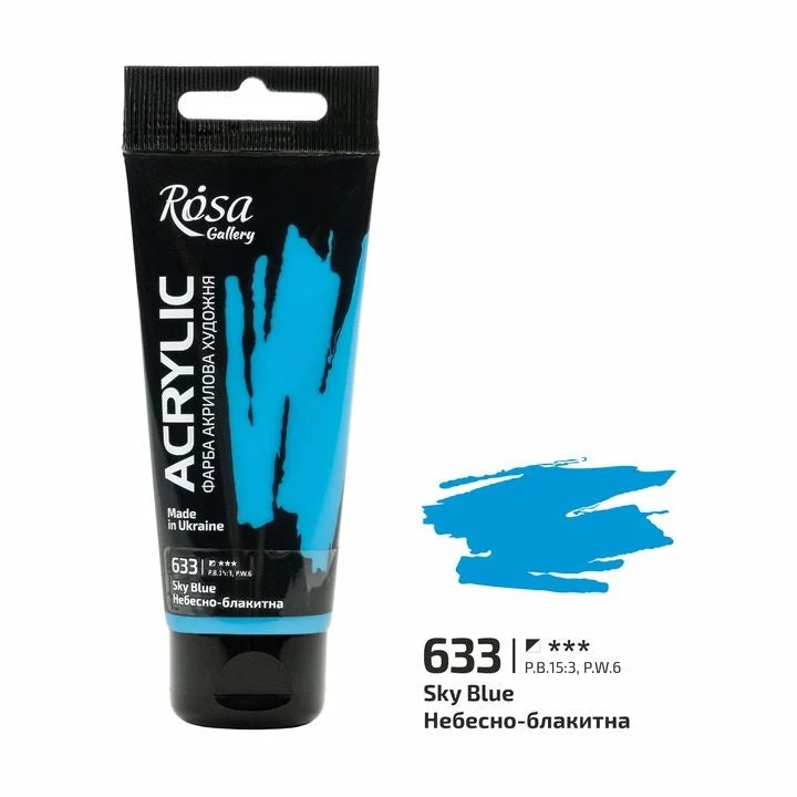 Akrilna boja, 60 ml, ROSA Gallery