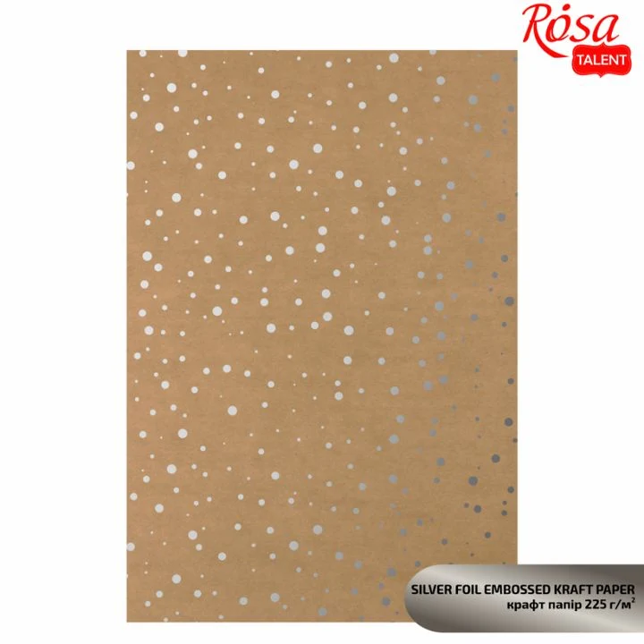 Papiri za scrapbooking s metalnim elementima A4