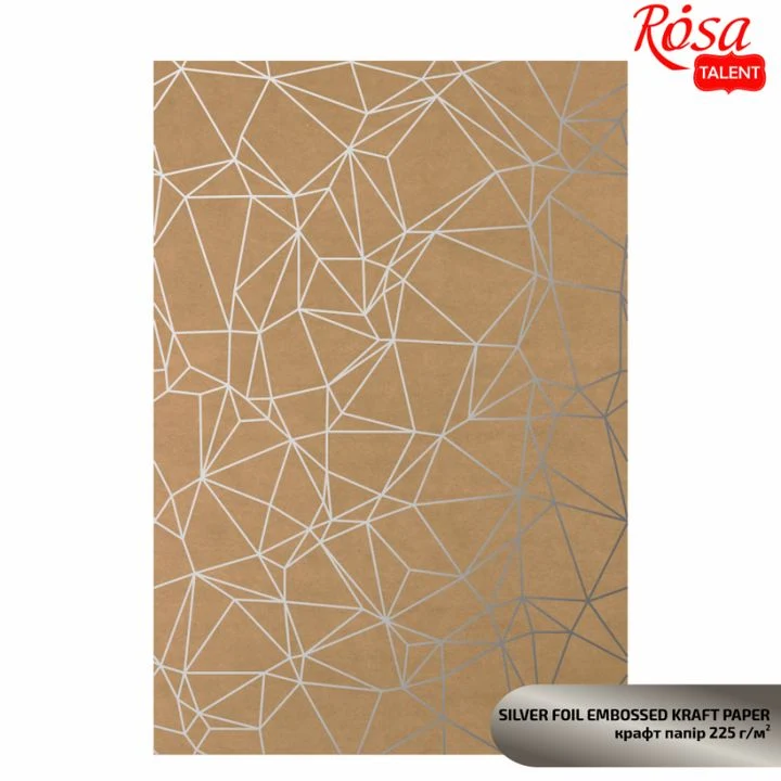 Papiri za scrapbooking s metalnim elementima A4