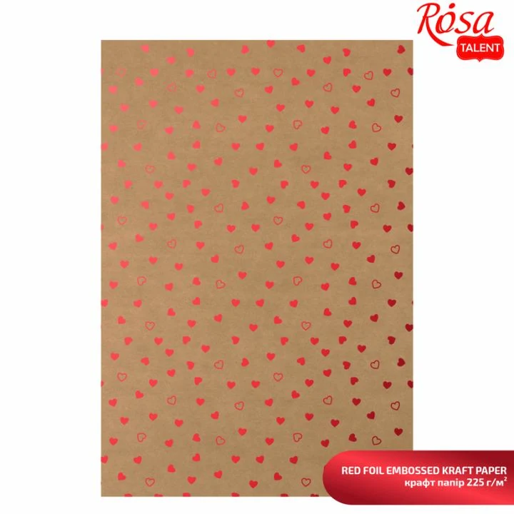 Papiri za scrapbooking s metalnim elementima A4